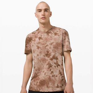 Lululemon 5 year basic tee tie dye size large NWT